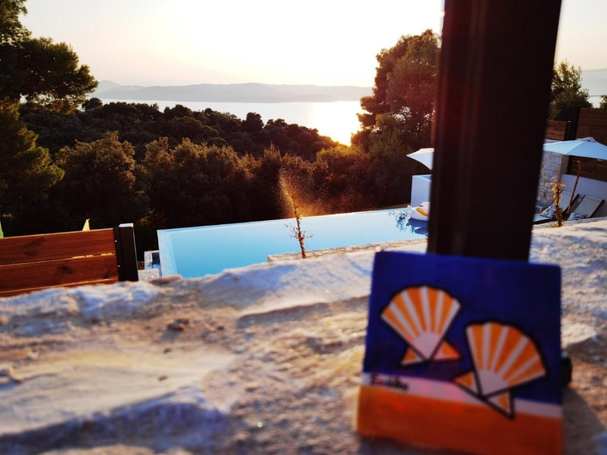 Allure Luxury Villas 3&4 Serenity Retreat Moni Evaggelistrias Exterior foto