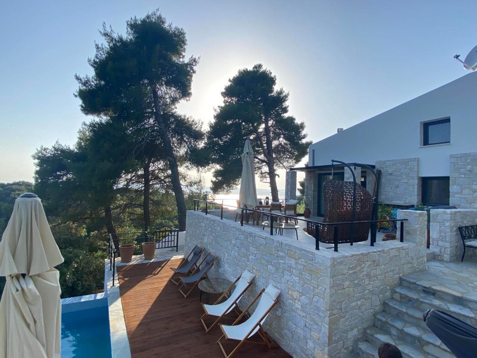 Allure Luxury Villas 3&4 Serenity Retreat Moni Evaggelistrias Exterior foto