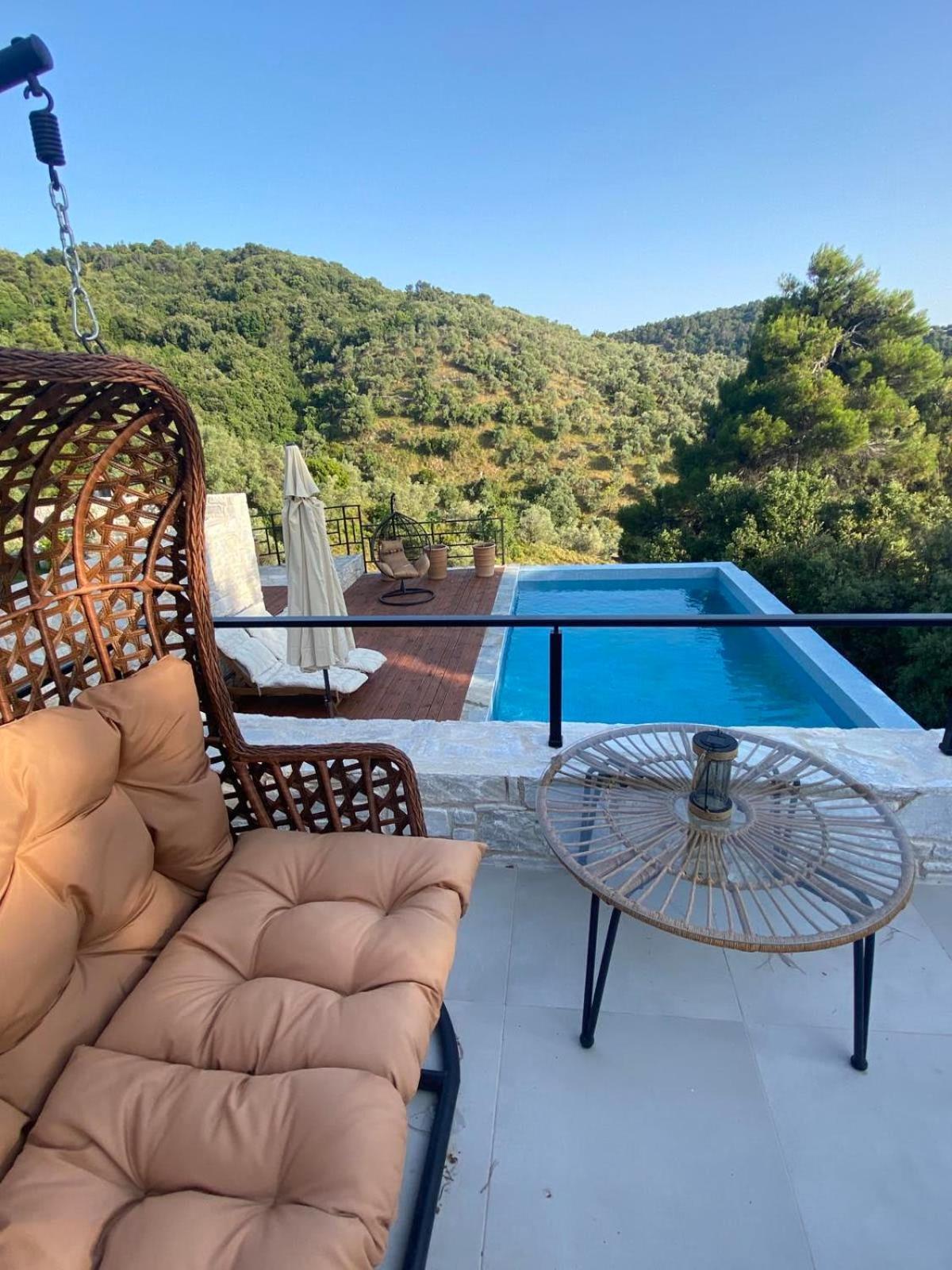 Allure Luxury Villas 3&4 Serenity Retreat Moni Evaggelistrias Exterior foto
