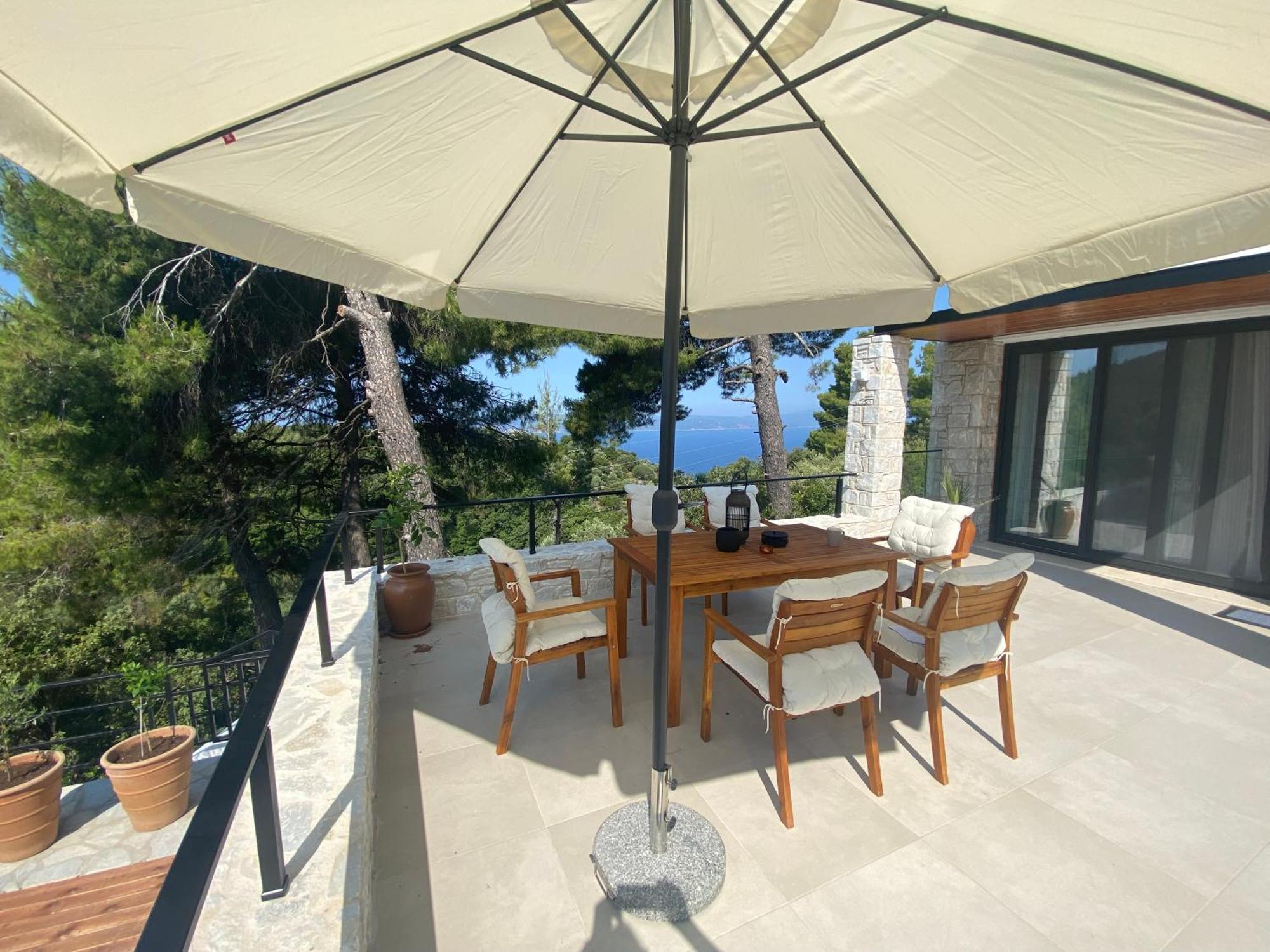 Allure Luxury Villas 3&4 Serenity Retreat Moni Evaggelistrias Exterior foto