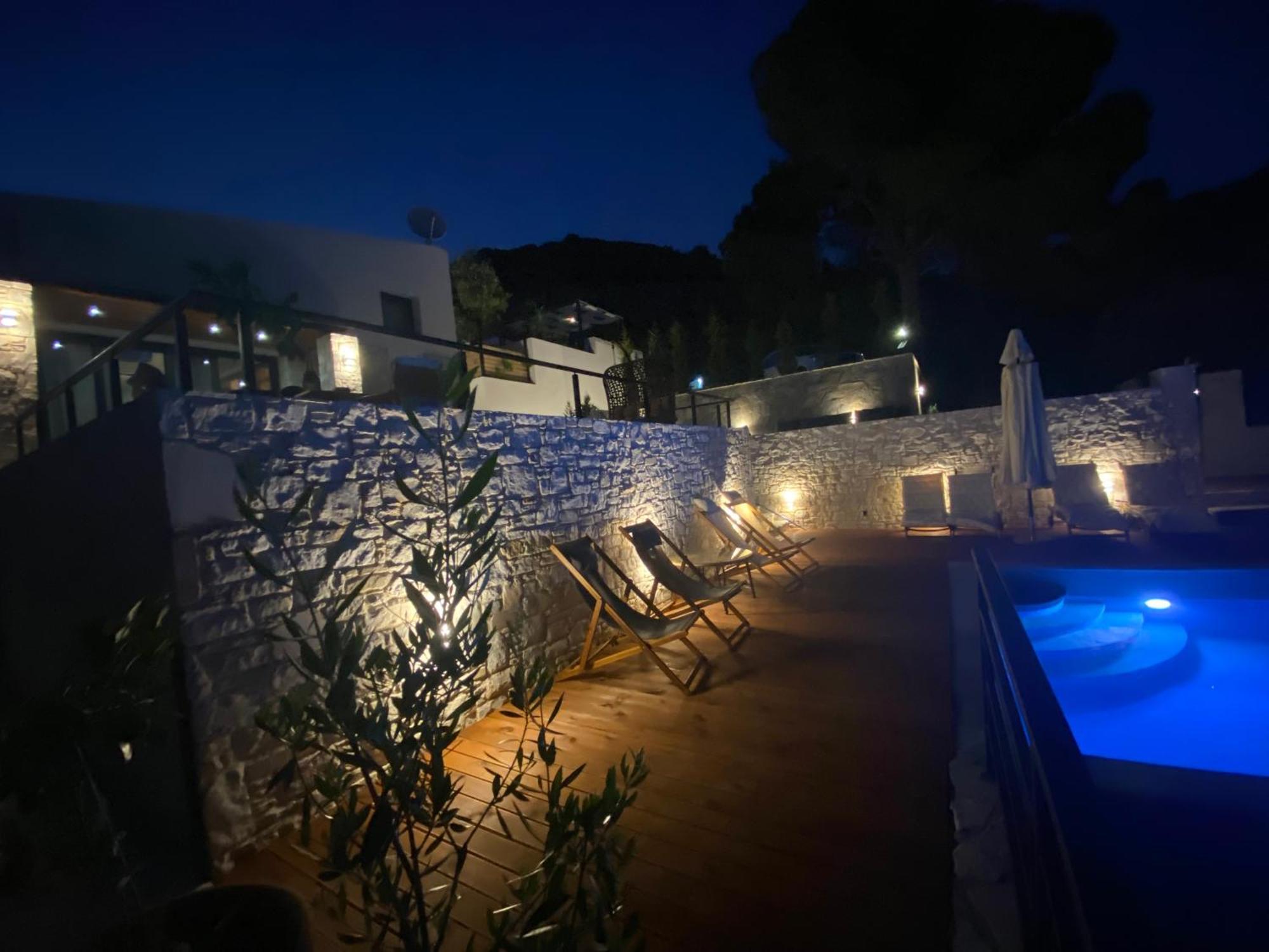Allure Luxury Villas 3&4 Serenity Retreat Moni Evaggelistrias Exterior foto