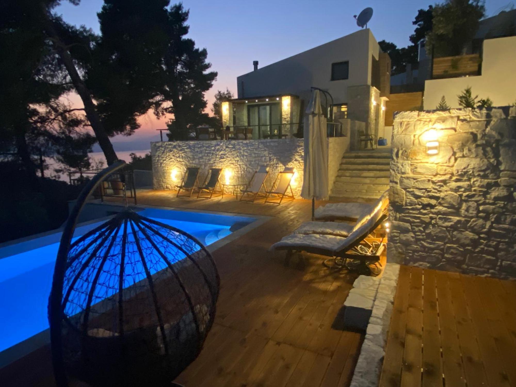 Allure Luxury Villas 3&4 Serenity Retreat Moni Evaggelistrias Exterior foto