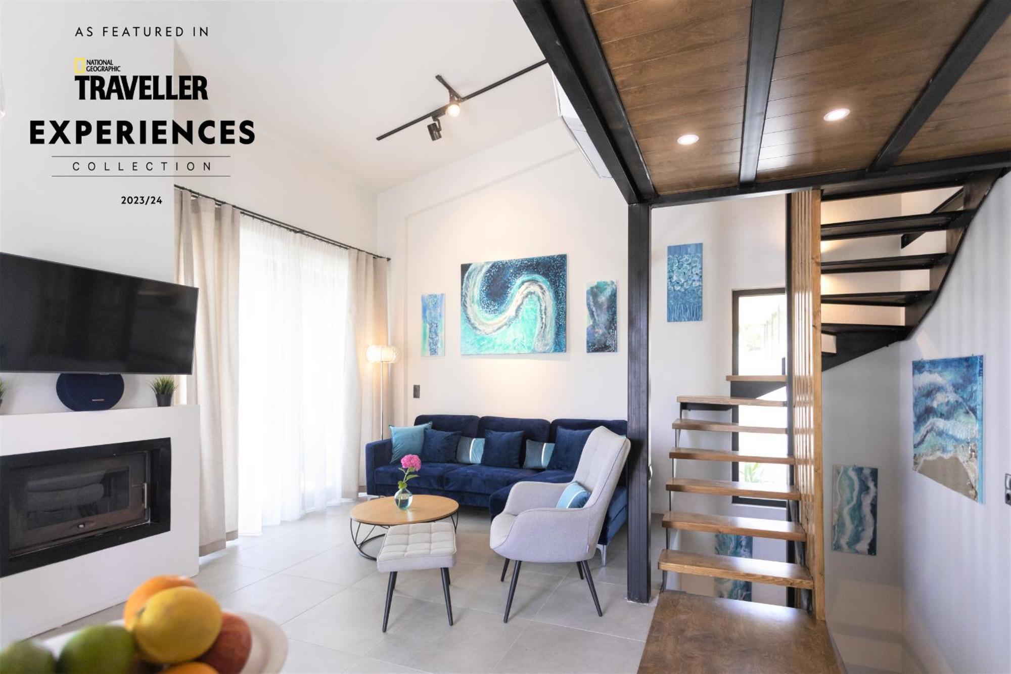 Allure Luxury Villas 3&4 Serenity Retreat Moni Evaggelistrias Exterior foto